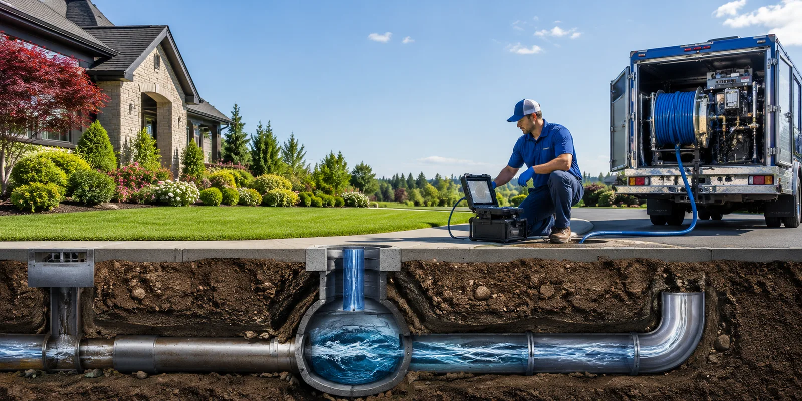 Drainage restoration information for Wolcottville, IN